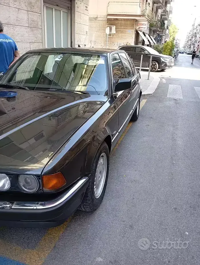Usata BMW 735 211 CV (155 kW) 1990 Nero Berlina
