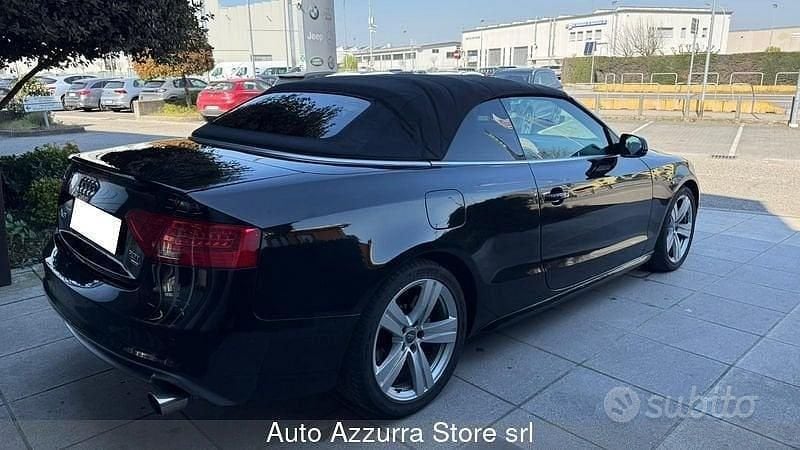 Usata Audi A5 Cabriolet Business 211 CV (155 kW) 2013 Nero Cabrio