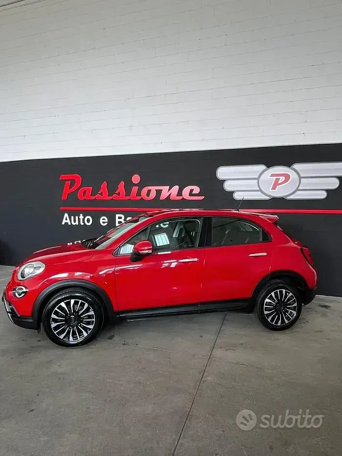Usata Fiat 500X 120 CV (88 kW) 2019 Rosso SUV