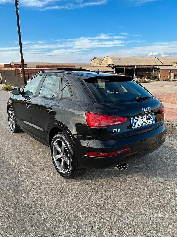 Usata Audi Q3 Sport 150 CV (110 kW) 2015 Nero SUV