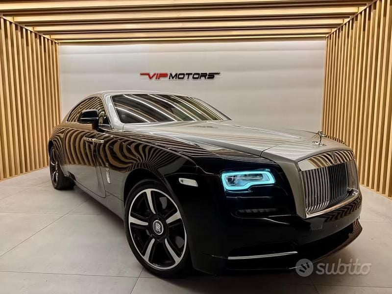 Usata Rolls Royce Wraith 632 CV (464 kW) 2017 Nero Coupé