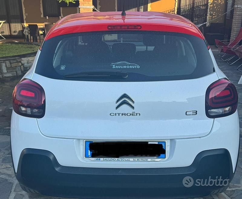 Usata Citroën C3 102 CV (75 kW) 2018 Bianco Utilitaria