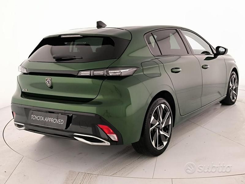 Occasion Peugeot 308 Allure 131 ch (96 kW) 2023 Vert Berline