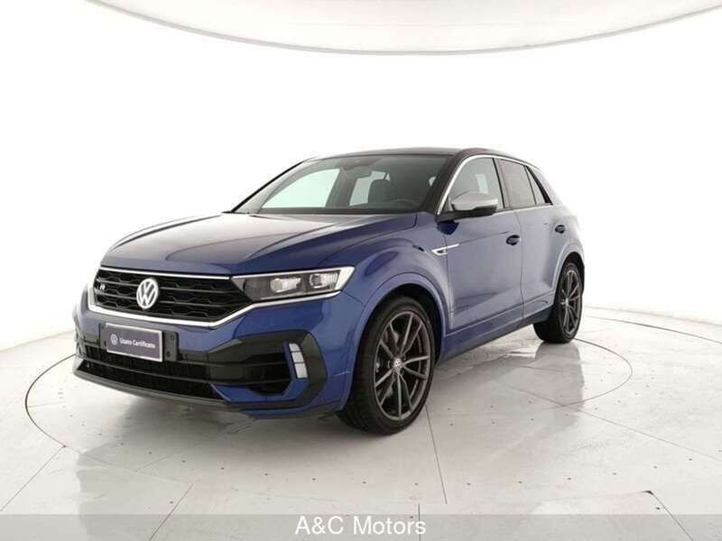 Usata VW T-Roc R 300 CV (220 kW) 2020 Blu SUV