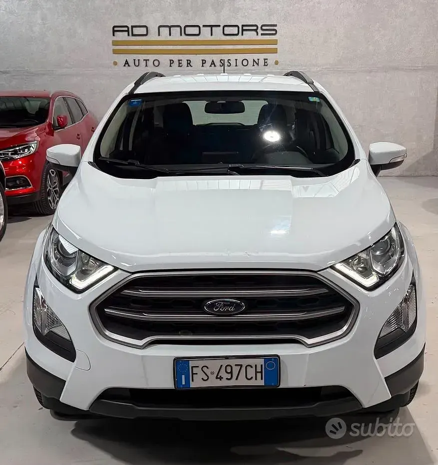 Usata Ford Ecosport Titanium 99 CV (72 kW) 2018 Bianco SUV