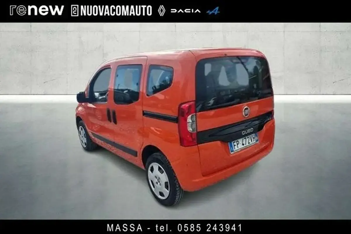 Occasion Fiat Qubo Easy 77 ch (56 kW) 2018 Orange Monospace