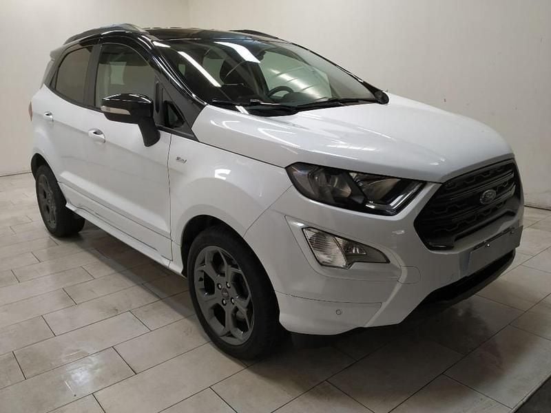 Usata Ford Ecosport ST-Line 100 CV (73 kW) 2020 Bianco pastello SUV