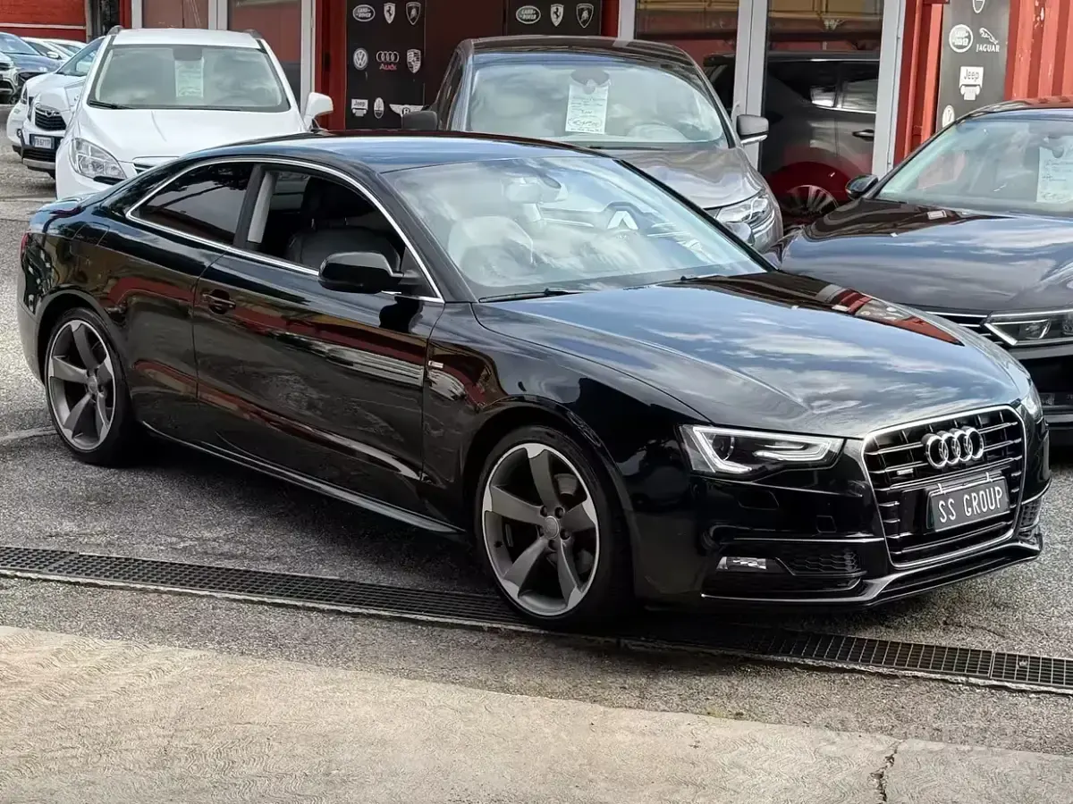 Usata Audi A5 S-Line 190 CV (139 kW) 2016 Nero Coupé