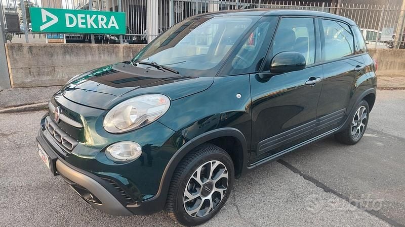 Usata Fiat 500L Cross 95 CV (69 kW) 2021 Verde Monovolume