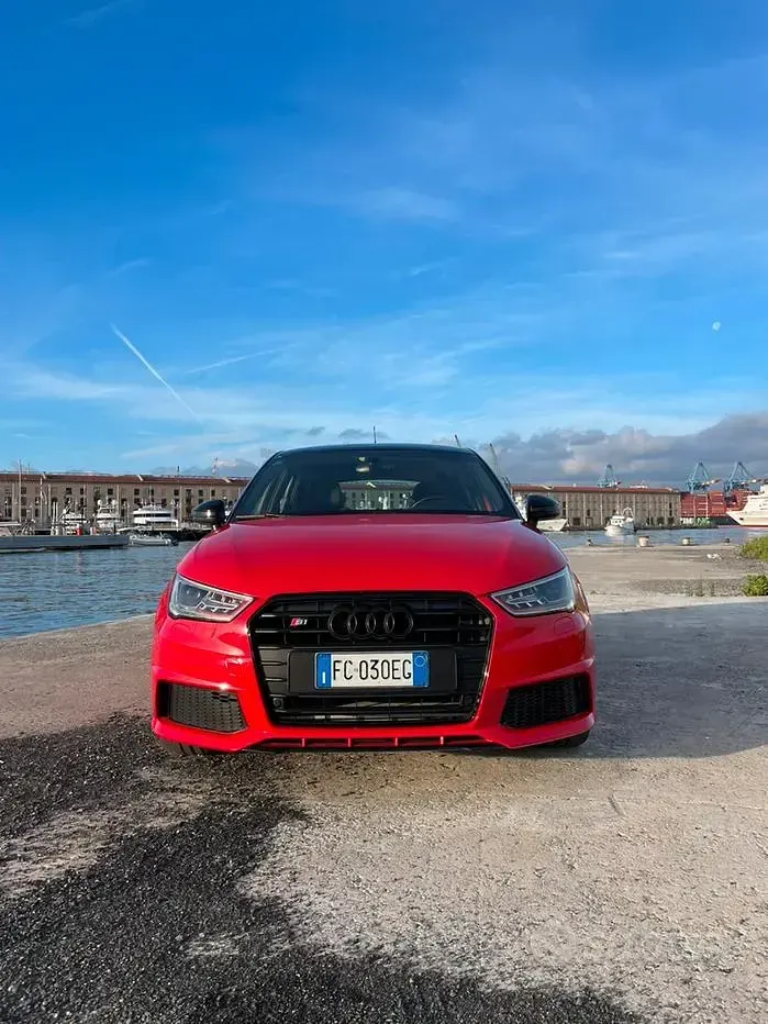 Usata Audi S1 231 CV (169 kW) 2016 Rosso Utilitaria