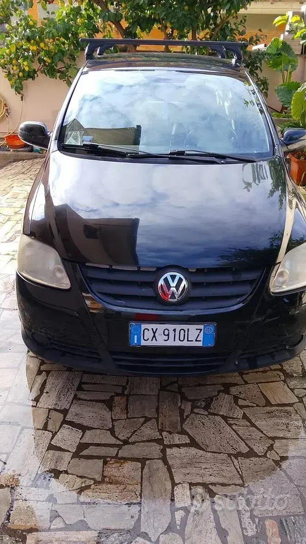 Usata VW Fox 54 CV (39 kW) 2005 Nero Utilitaria
