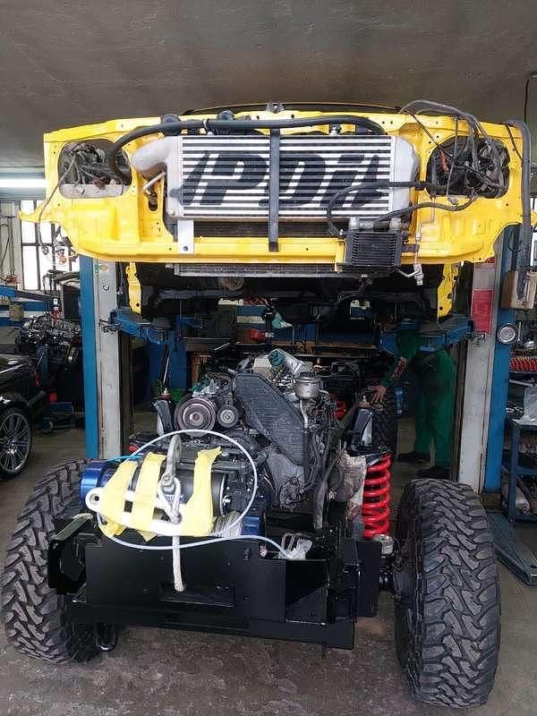 Usata Toyota Land Cruiser 250 CV (183 kW) 2005 Giallo SUV