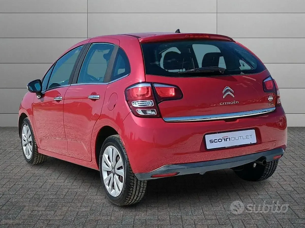 Usata Citroën C3 Exclusive 82 CV (60 kW) 2014 Rosso Berlina
