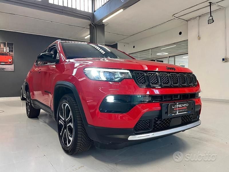 Usata Jeep Compass Limited 131 CV (96 kW) 2023 Rosso SUV