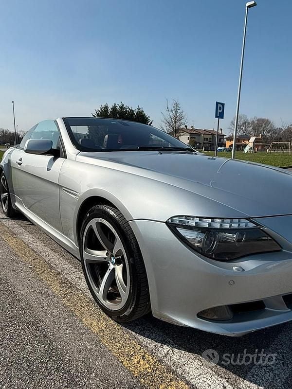 Usata BMW 635 Cabriolet 286 CV (210 kW) 2008 Grigio Cabrio