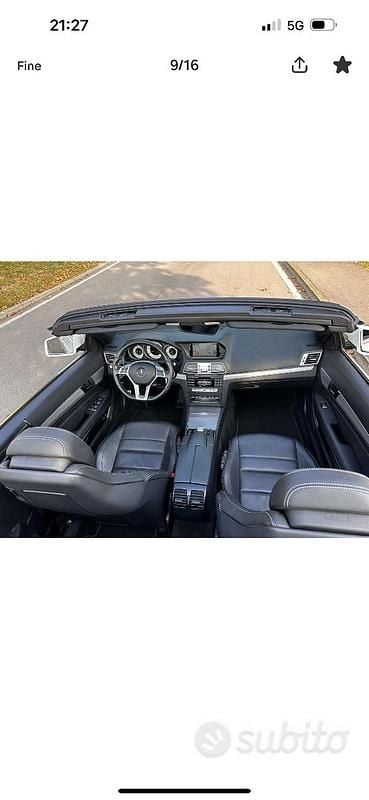 Usata Mercedes 220 2014 Bianco Cabrio