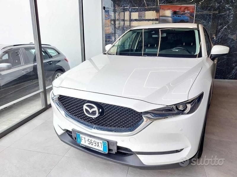 Usata Mazda CX-5 150 CV (110 kW) 2019 Bianco SUV
