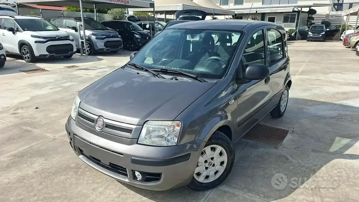 Usata Fiat Panda 69 CV (50 kW) 2011 Grigio Utilitaria