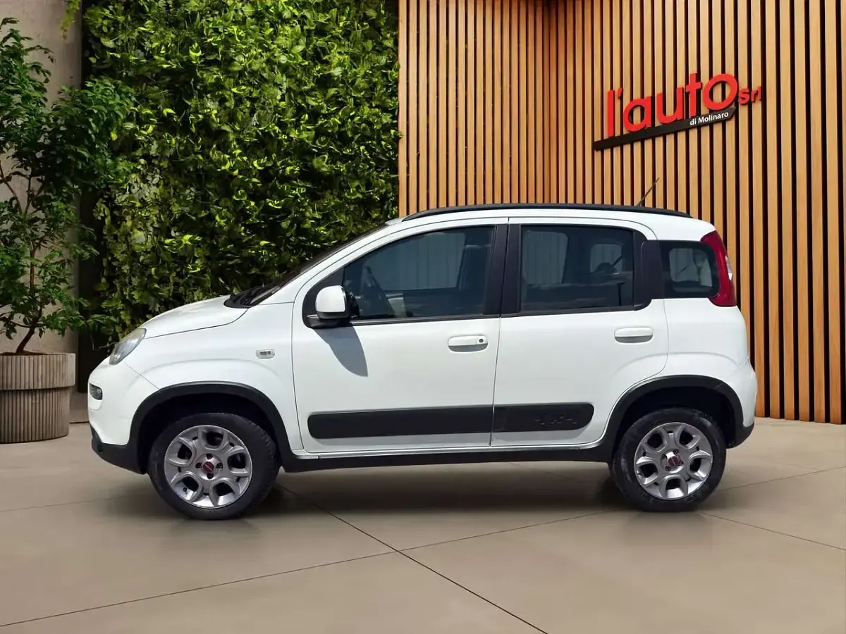 Usata Fiat Panda 4x4 95 CV (69 kW) 2016 Bianco Utilitaria
