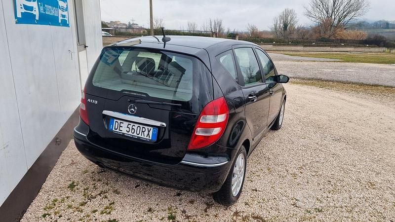 Usata Mercedes A170 Avantgarde 116 CV (85 kW) 2007 Nero Berlina