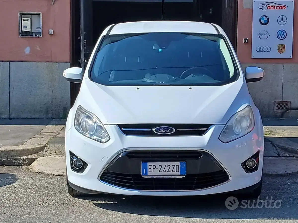 Usata Ford C-MAX 116 CV (85 kW) 2013 Bianco Monovolume