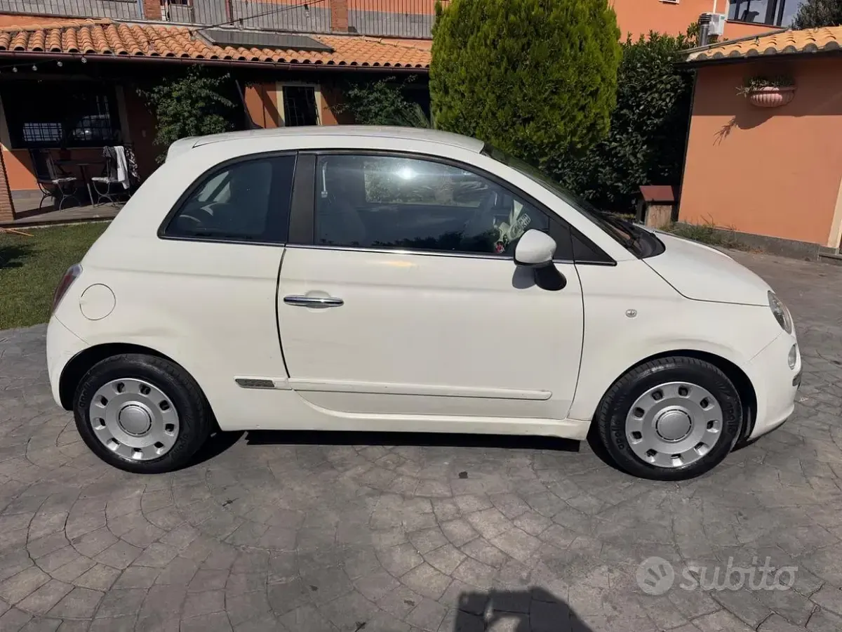 Usata Fiat 500 Pop 69 CV (50 kW) 2014 Bianco Berlina
