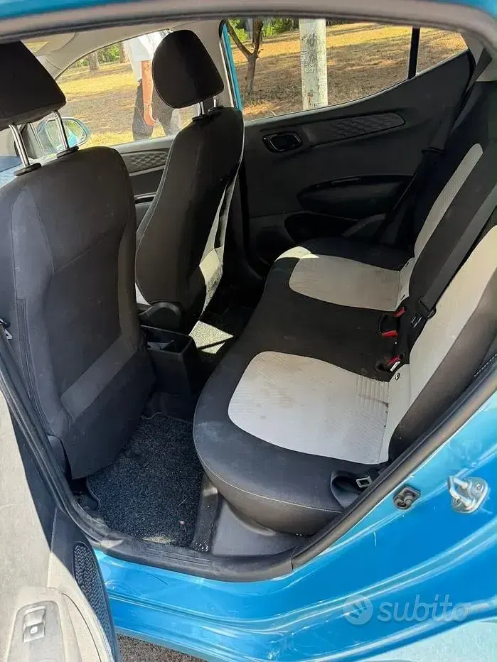 Usata Hyundai i10 Advanced 67 CV (49 kW) 2020 Blu/azzurro Utilitaria