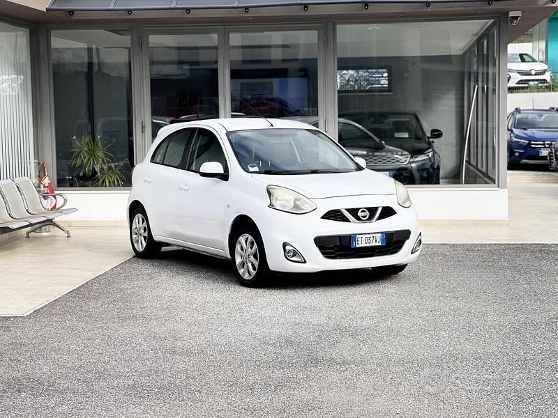 Usata Nissan Micra 80 CV (58 kW) 2014 Bianco Utilitaria