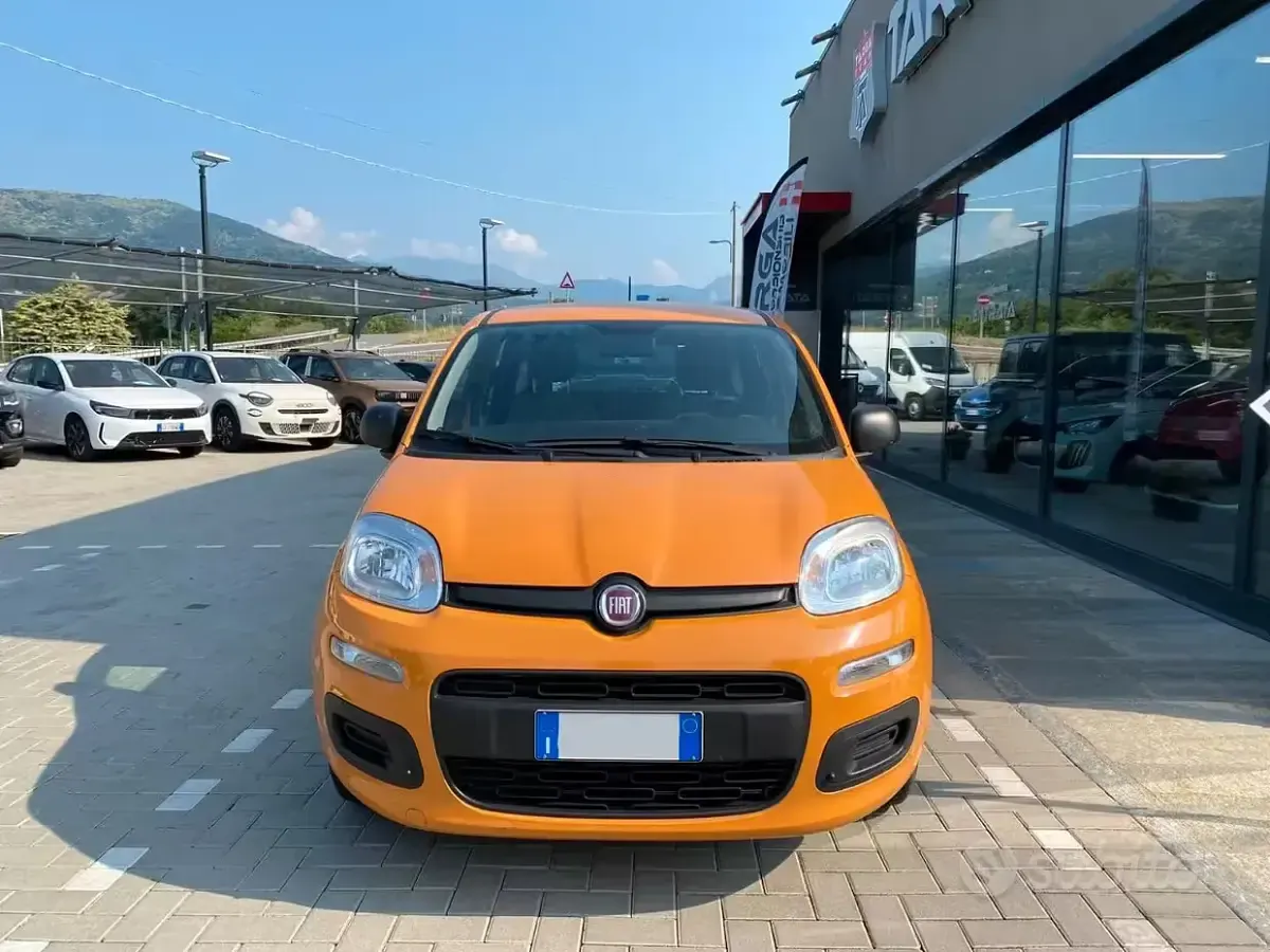 Usata Fiat Panda S 69 CV (50 kW) 2021 Arancione Utilitaria