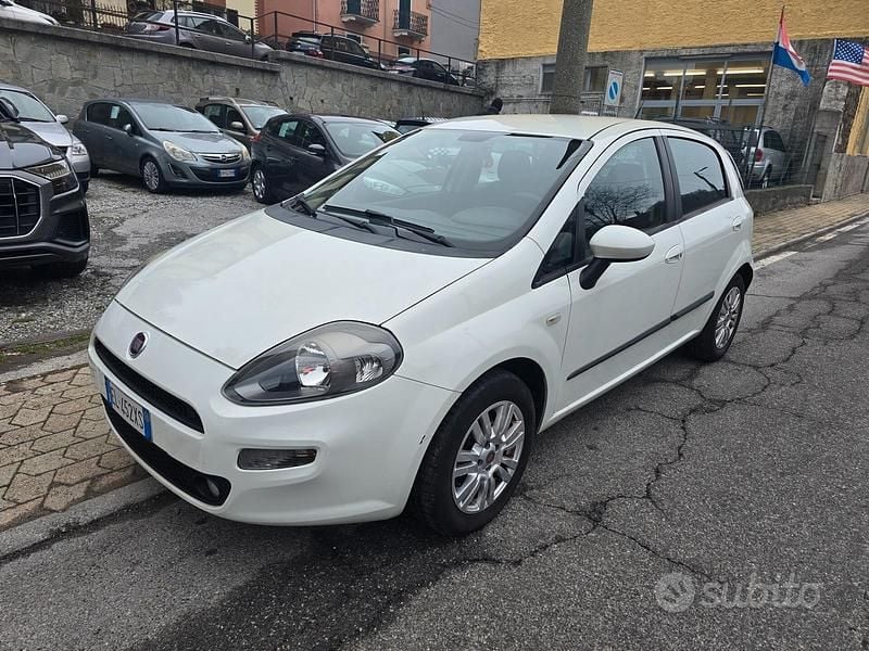 Usata Fiat Punto Evo 75 CV (55 kW) 2012 Bianco Utilitaria