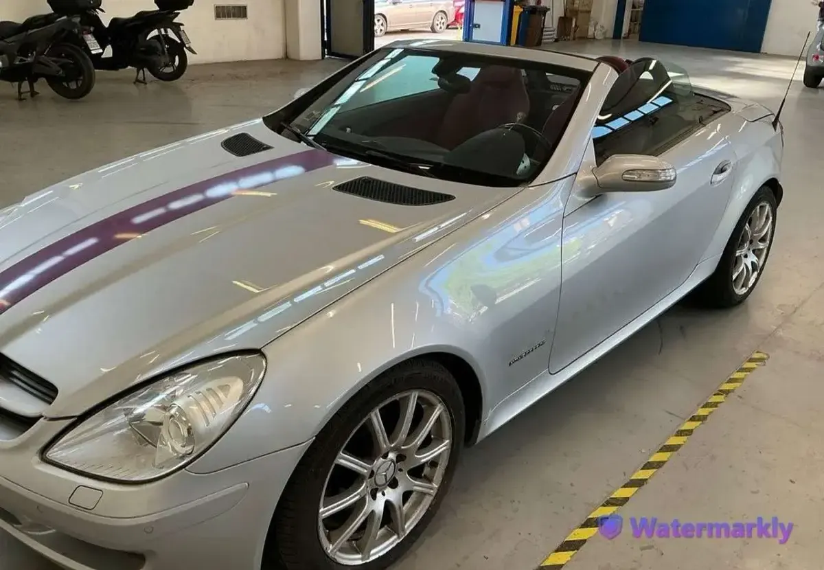 Occasion Mercedes SLK200 163 ch (119 kW) 2006 Argent Cabriolet