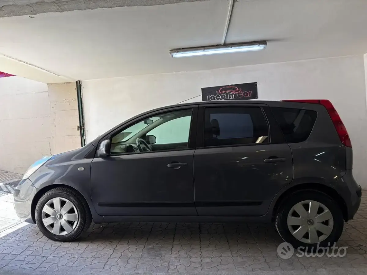 Usata Nissan Note 86 CV (63 kW) 2008 Blu Utilitaria