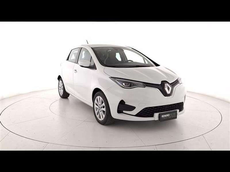 Usata Renault Zoe Zen 50 kW (69 CV) 2020 Bianco Utilitaria