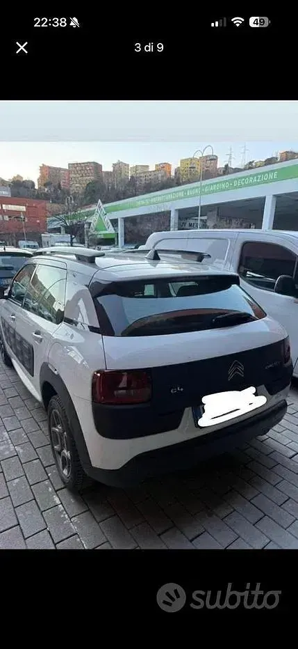 Usata Citroën C4 Cactus 82 CV (60 kW) 2018 Bianco Utilitaria