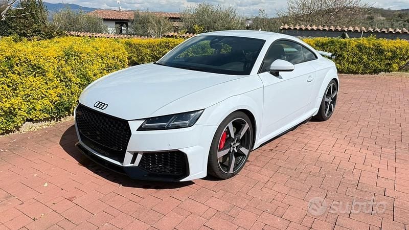 Usata Audi TT RS 400 CV (294 kW) 2020 Bianco Coupé