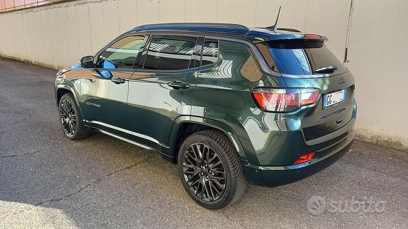 Usata Jeep Compass 150 CV (110 kW) 2021 Verde SUV