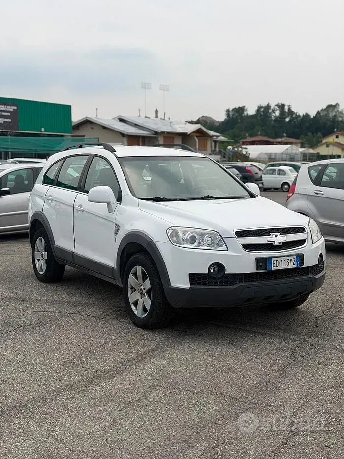 Usata Chevrolet Captiva 136 CV (100 kW) 2010 Bianco SUV