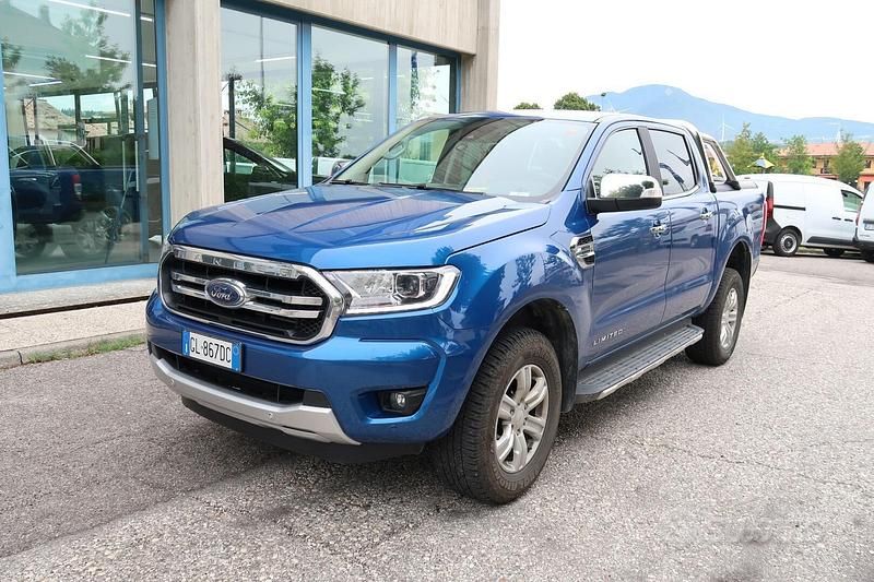 Usata Ford Ranger Limited 170 CV (125 kW) 2022 Blu Pick-up