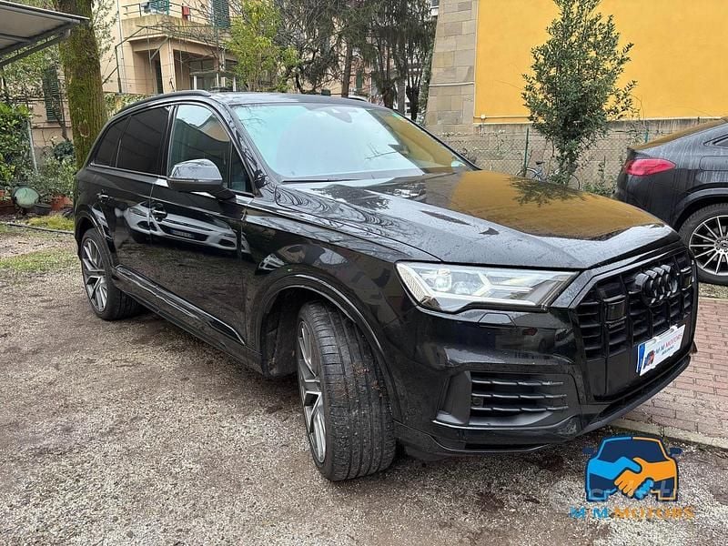 Usata Audi Q7 S-Line 340 CV (250 kW) 2022 Nero SUV