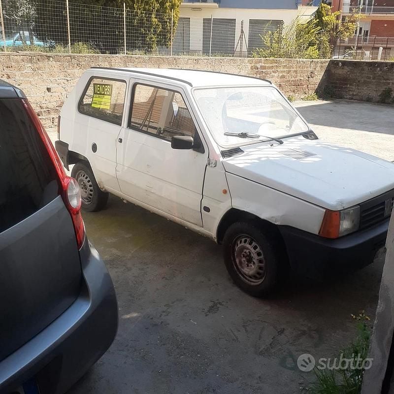 Usata Fiat Panda 1996 Bianco Utilitaria