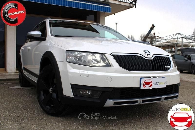 Usata Skoda Octavia 150 CV (110 kW) 2015 Bianco Utilitaria