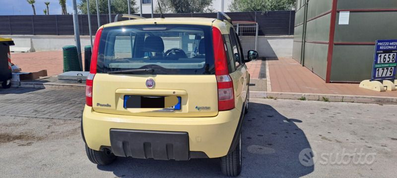 Usata Fiat Panda 2010 Giallo Utilitaria
