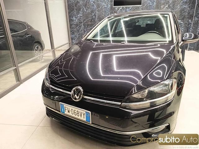 Usata VW Golf VII Trendline 116 CV (85 kW) 2019 Nero Berlina