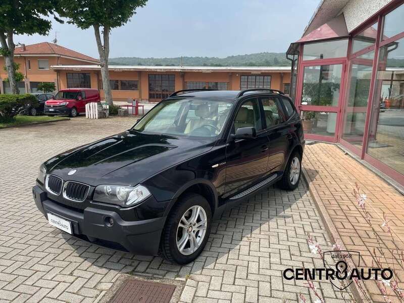 Usata BMW X3 150 CV (110 kW) 2006 Nero perla SUV