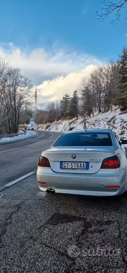 Usata BMW 530 218 CV (160 kW) 2003 Grigio Berlina