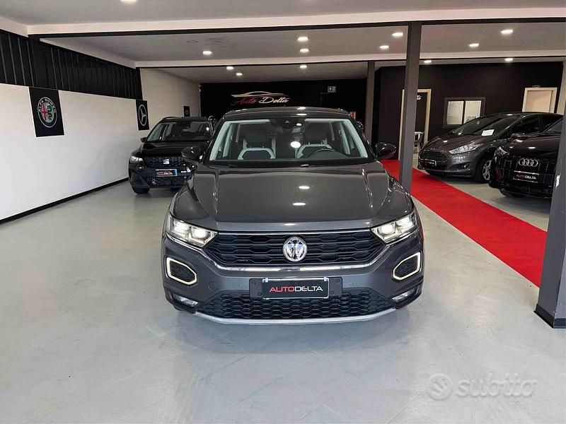 Usata VW T-Roc Advance 150 CV (110 kW) 2019 Grigio SUV