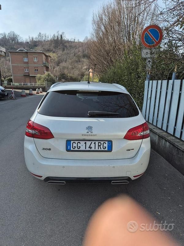 Usata Peugeot 308 GT 130 CV (95 kW) 2021 Bianco Station wagon