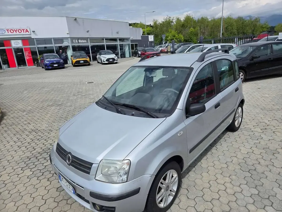 Usata Fiat Panda Dynamic 69 CV (50 kW) 2008 Argento Utilitaria