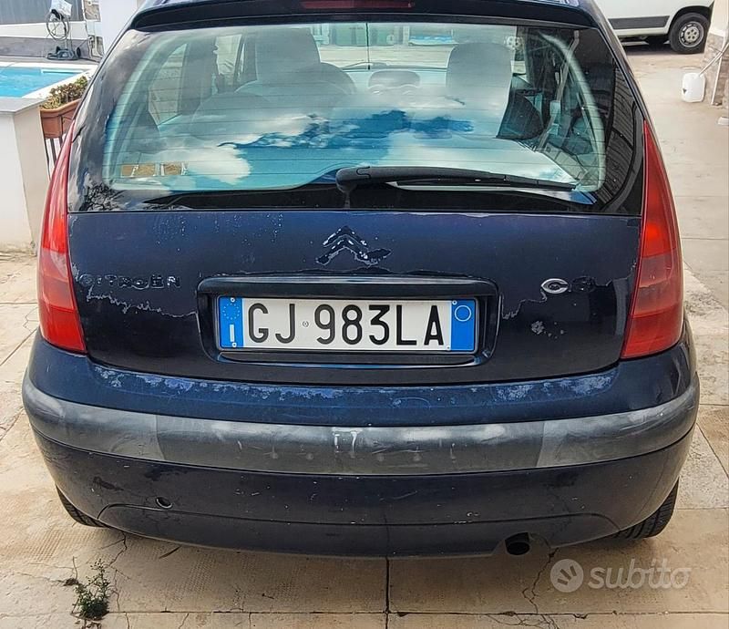 Usata Citroën C3 92 CV (67 kW) 2003 Blu Utilitaria