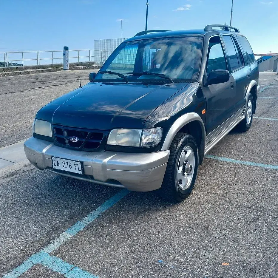 Usata Kia Sportage Comfort 118 CV (86 kW) 2000 Nero SUV